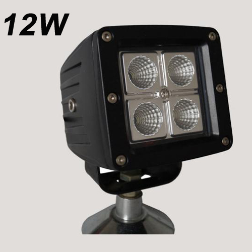 (image for) 12W LED Work Light 6500K LED Light Bar IP68 CREE LED 864 Lumens Spot Flood Off Road Driving Light